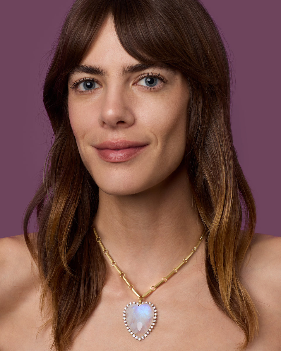 Diamond Love Pendant Necklace - Irene Neuwirth