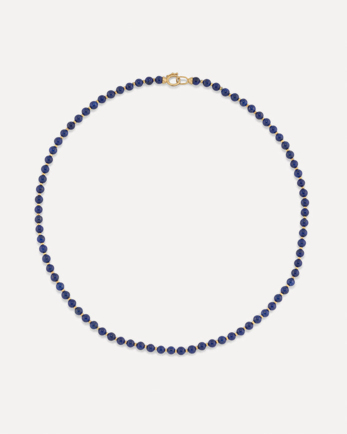 Petite Gumball Gold Beaded Necklace - Irene Neuwirth