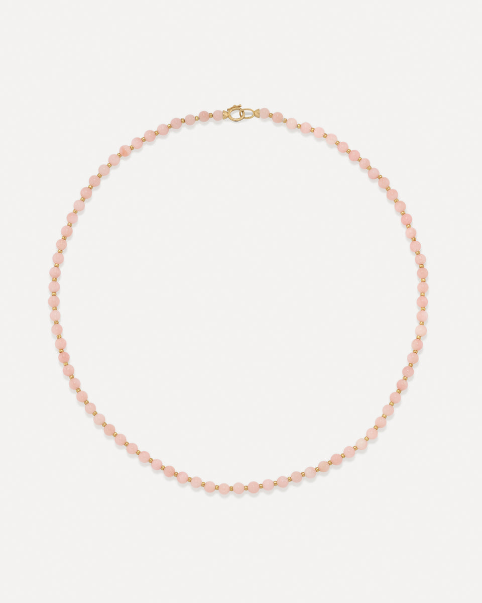 Petite Gumball Gold Beaded Necklace - Irene Neuwirth