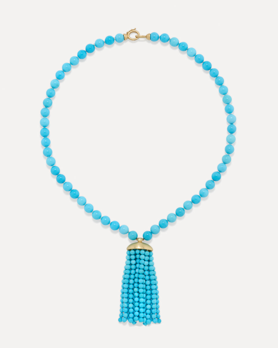 Gumball Tassel Necklace - Irene Neuwirth