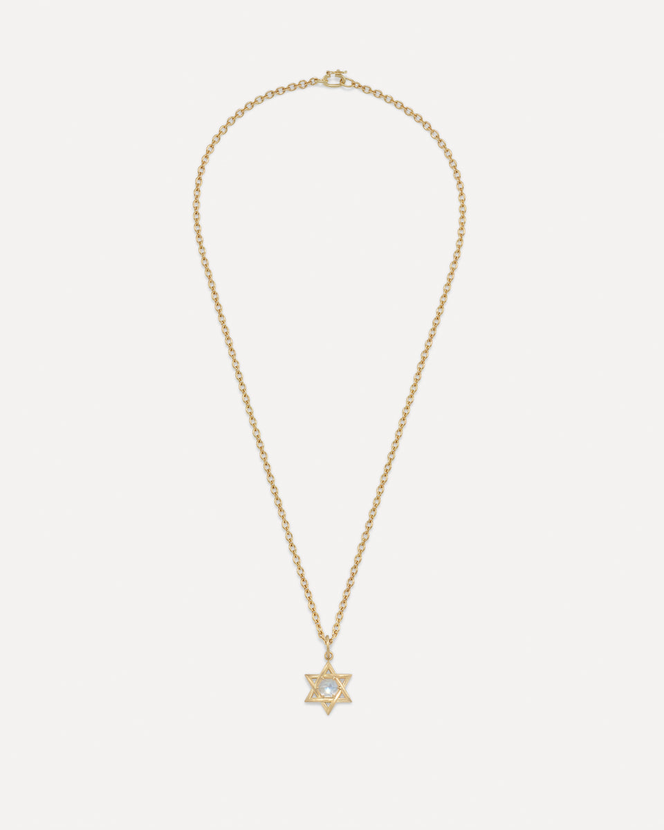 Star of David Pendant Necklace - Irene Neuwirth