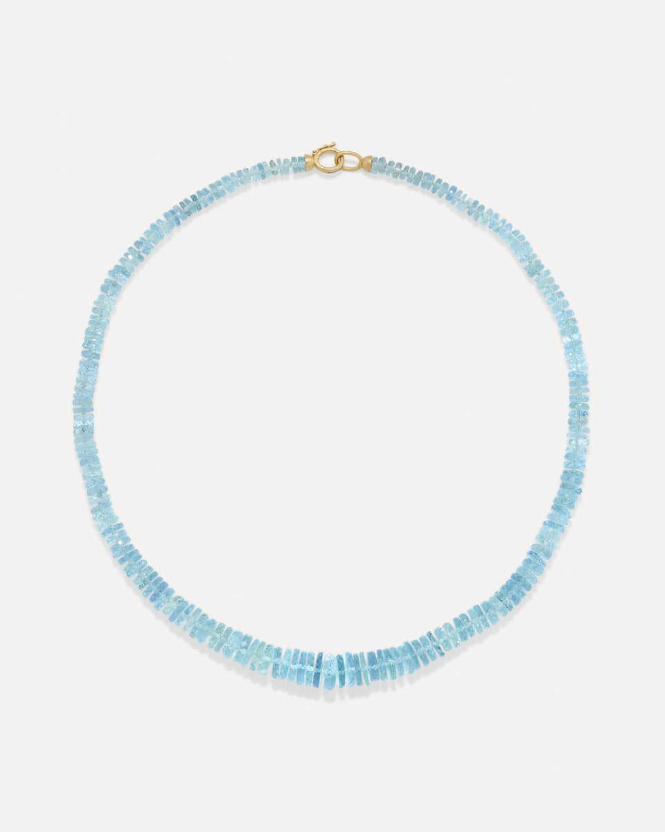 One of a Kind Faceted Beaded Candy Necklace - Irene Neuwirth