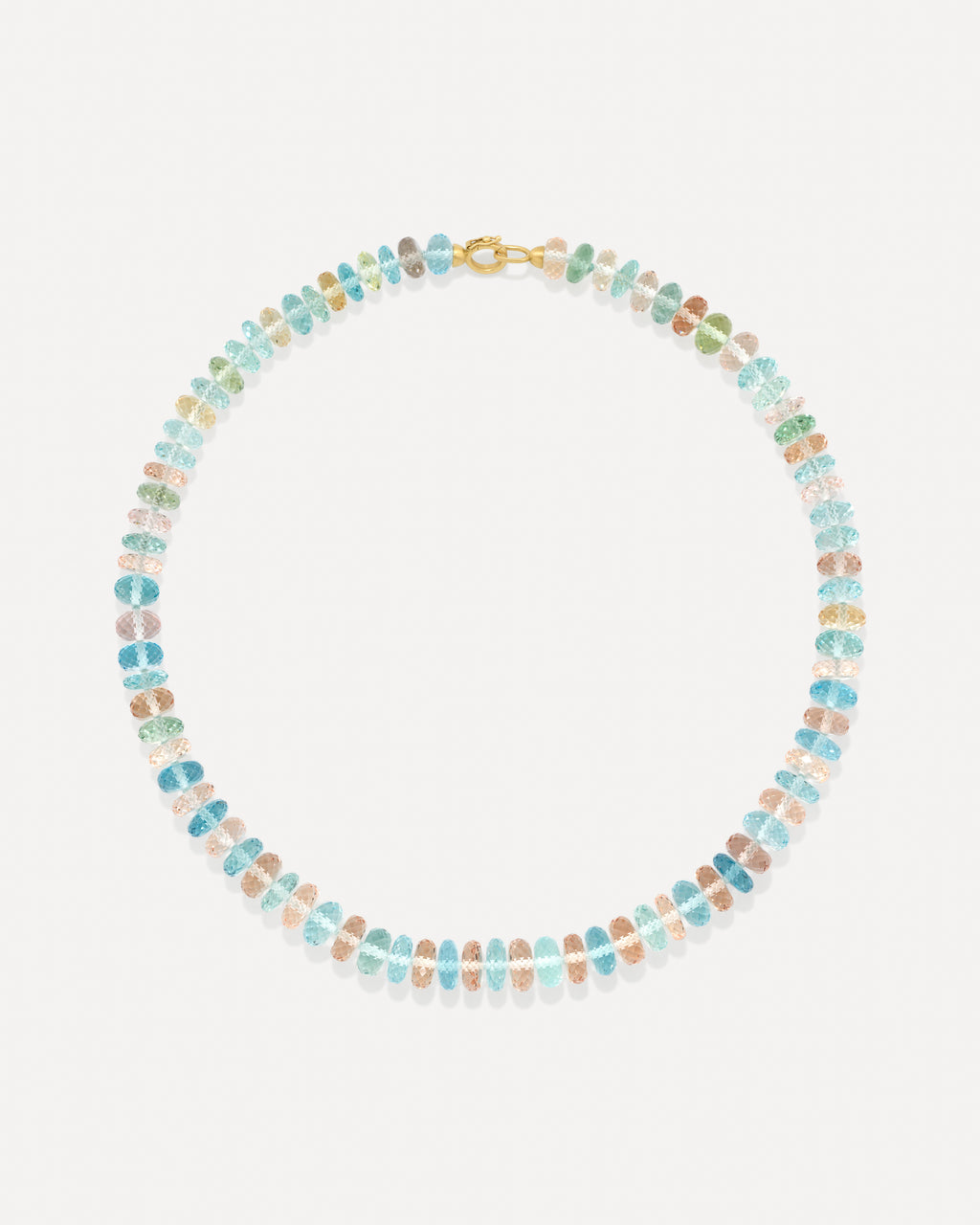 One of a Kind Faceted Beaded Candy Necklace