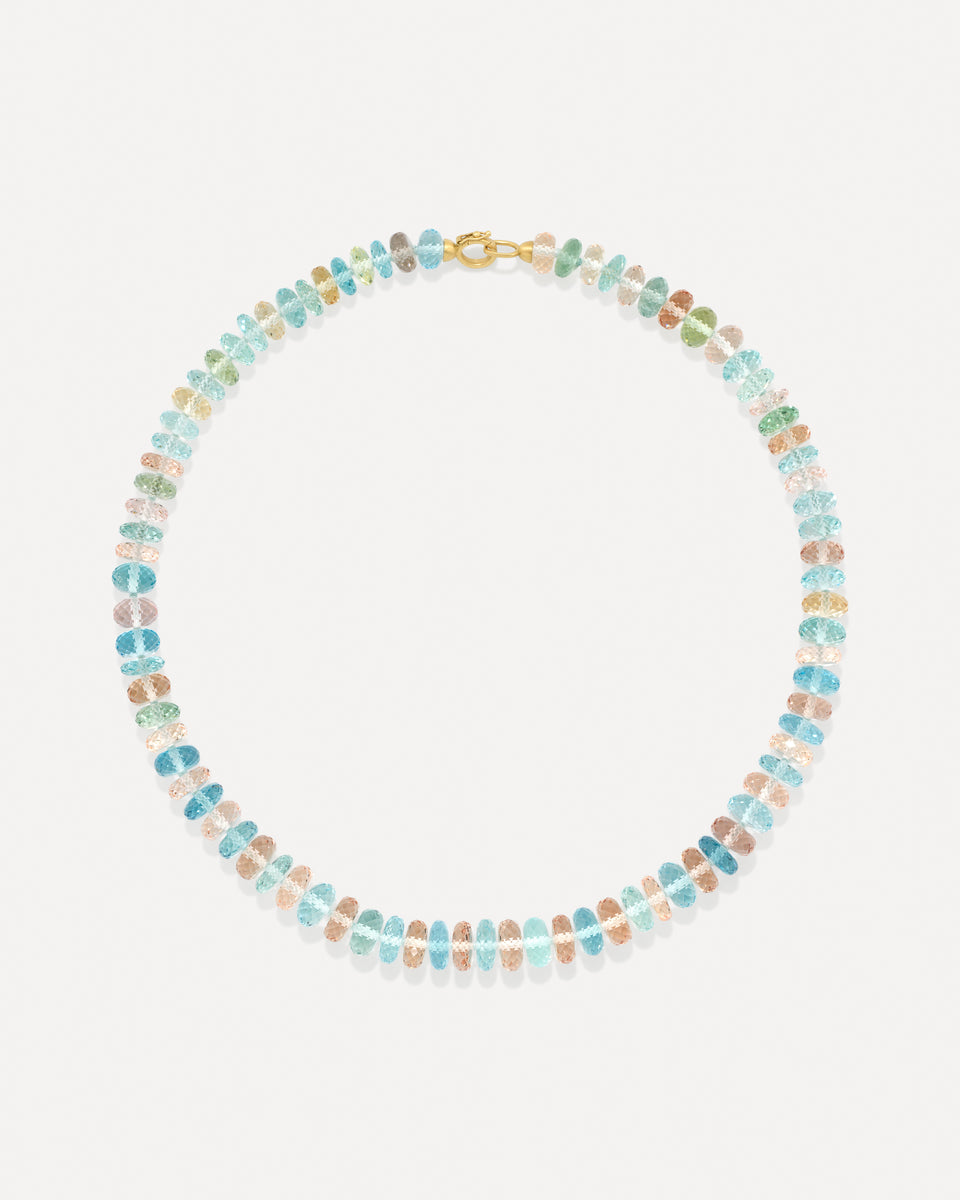 One of a Kind Faceted Beaded Candy Necklace