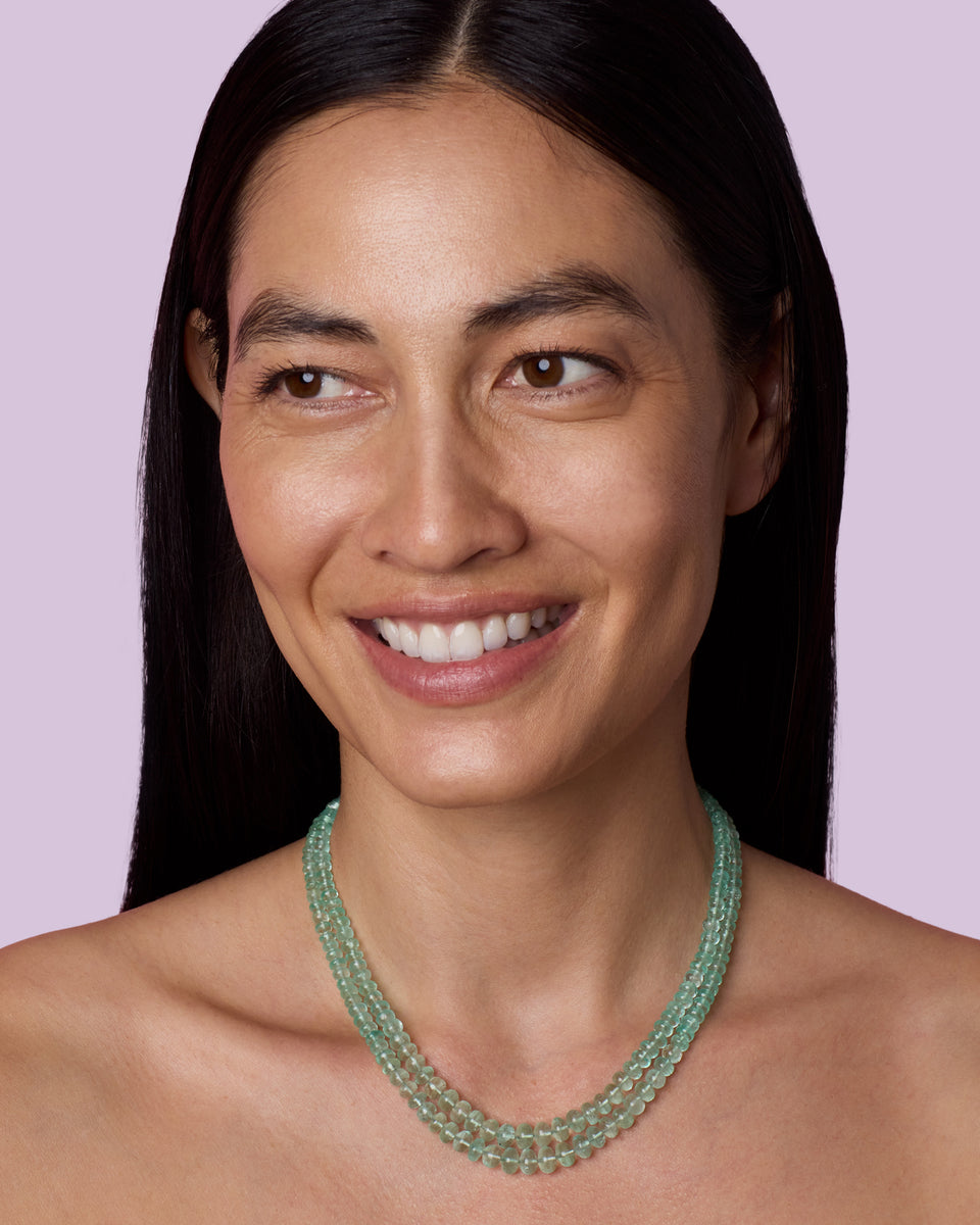 One of a Kind Smooth Beaded Candy Necklace