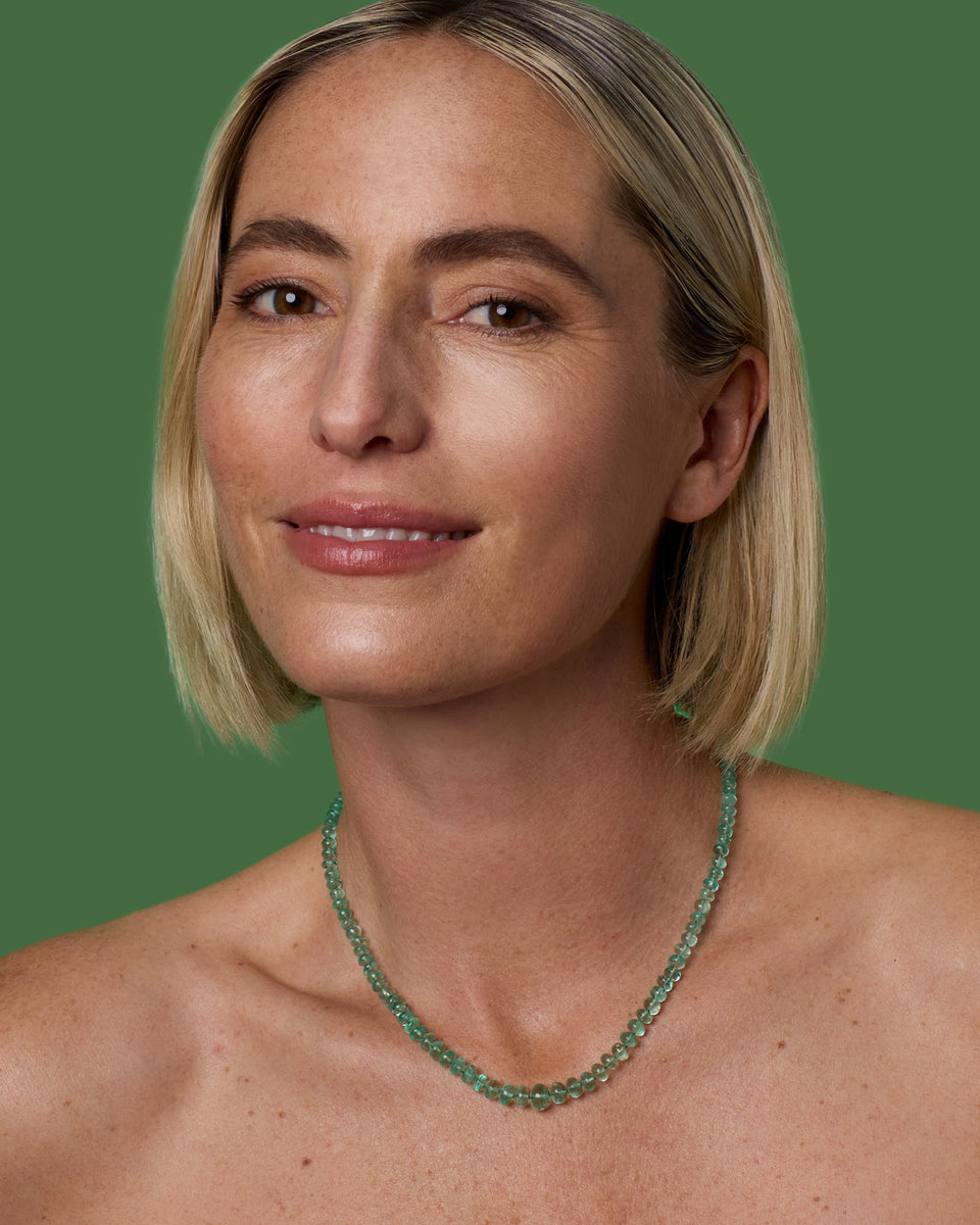 One of a Kind Smooth Beaded Candy Necklace - Irene Neuwirth