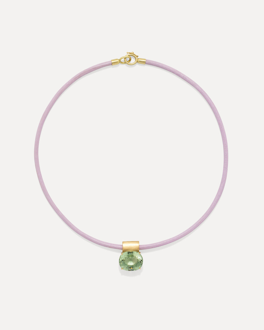 One of a Kind Fruit Leather Choker - Irene Neuwirth