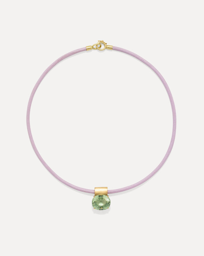 One of a Kind Fruit Leather Choker - Irene Neuwirth