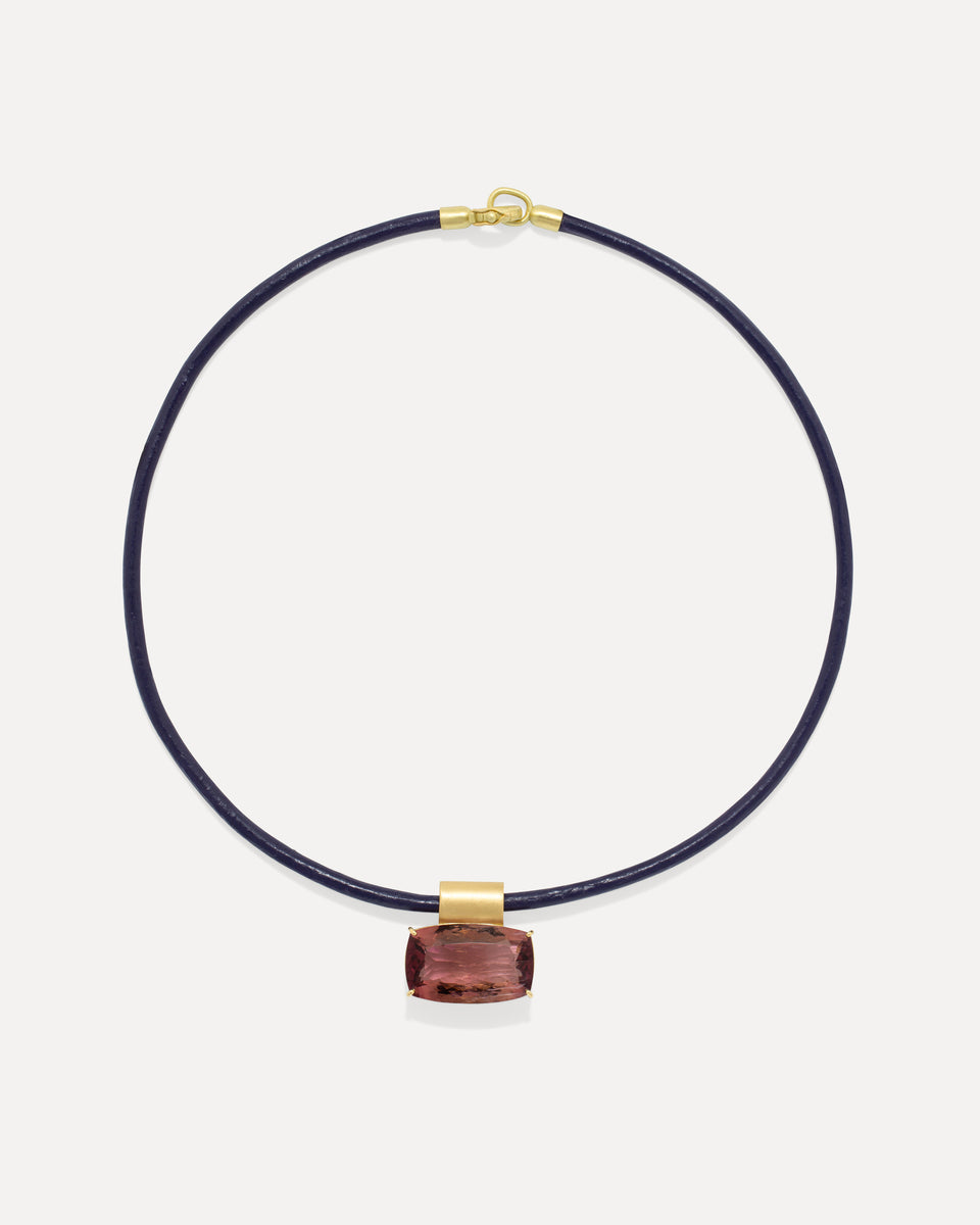 One of a Kind Fruit Leather Choker