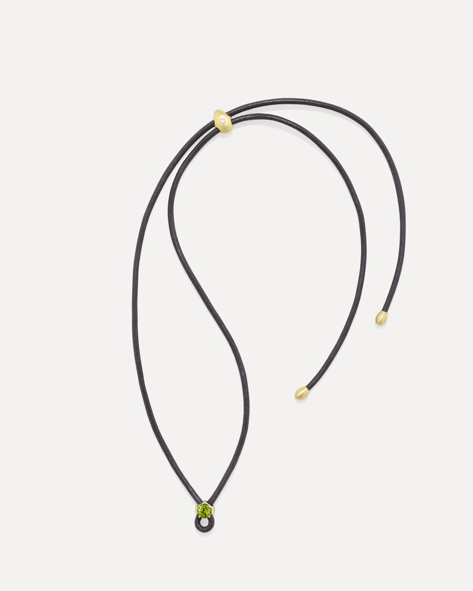 One of a Kind Fruit Leather Necklace - Irene Neuwirth