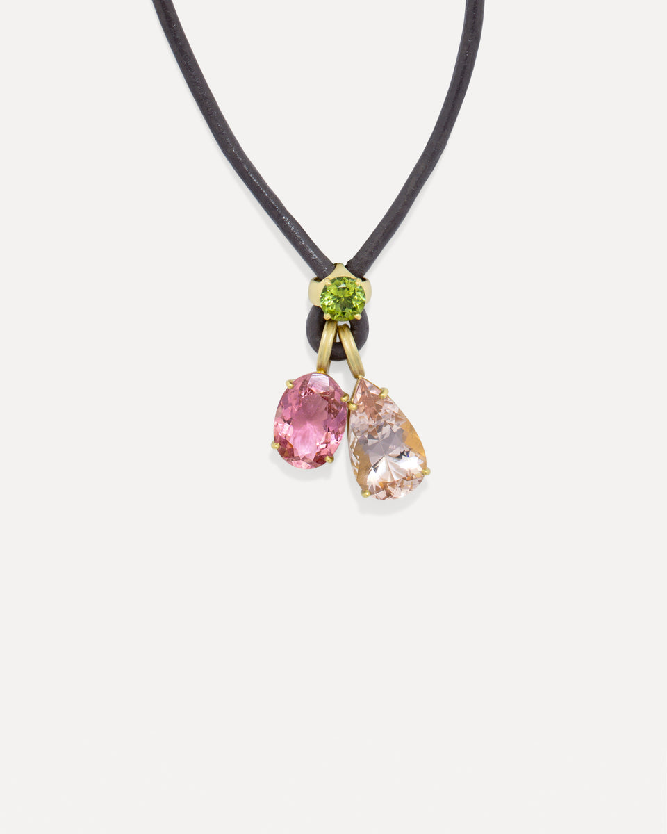 One of a Kind Fruit Leather Necklace - Irene Neuwirth