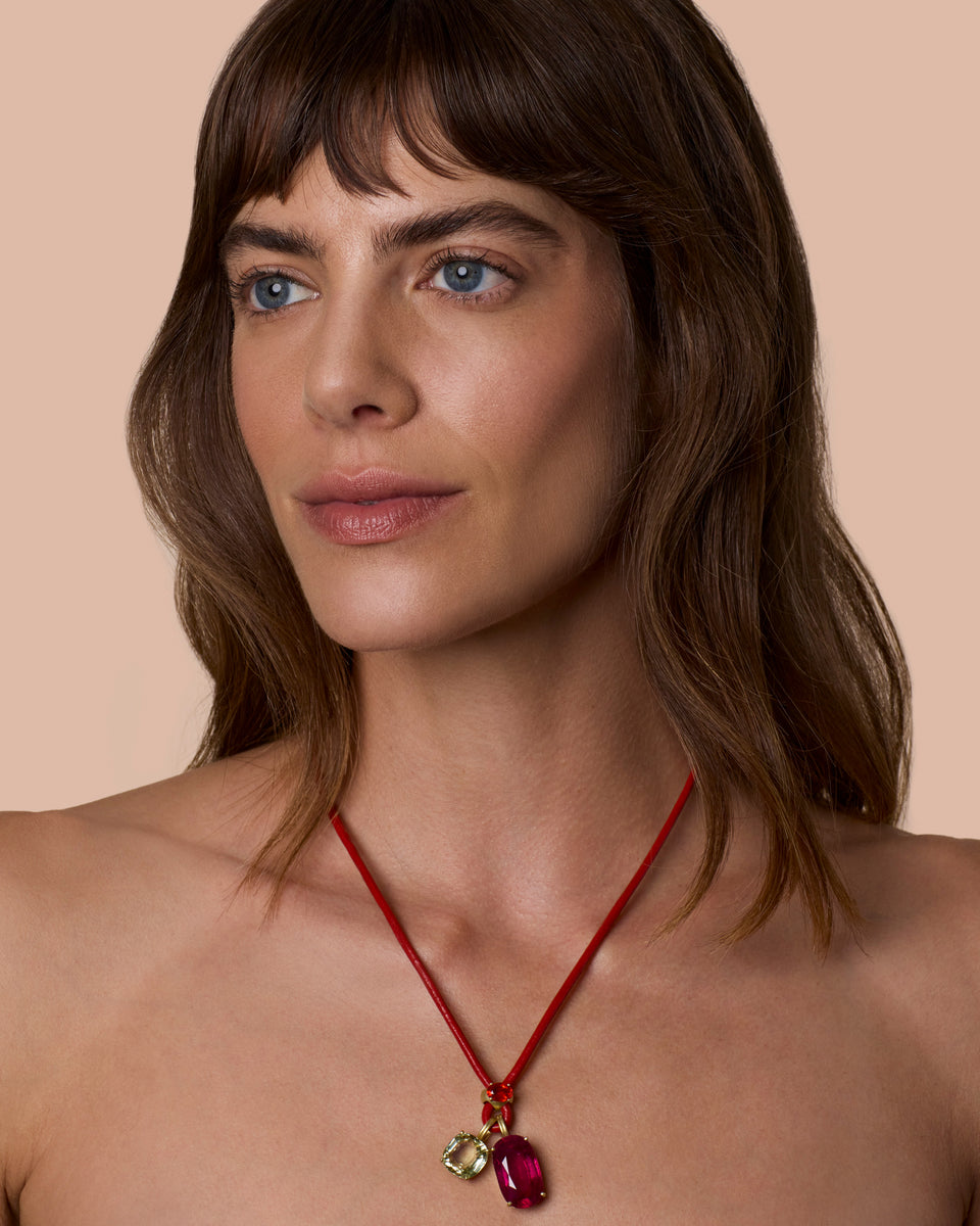 One of a Kind Fruit Leather Necklace - Irene Neuwirth