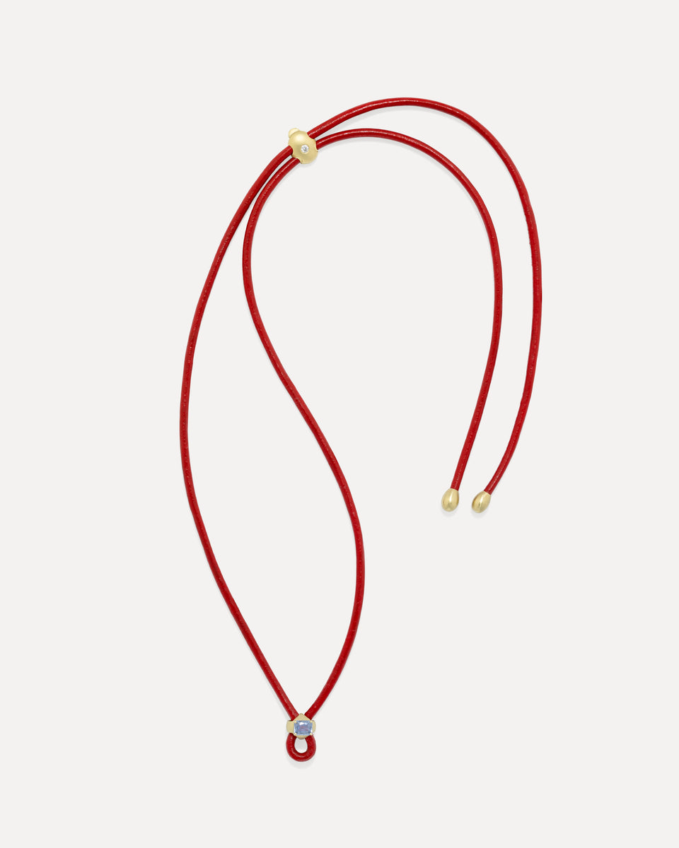 One of a Kind Fruit Leather Necklace - Irene Neuwirth