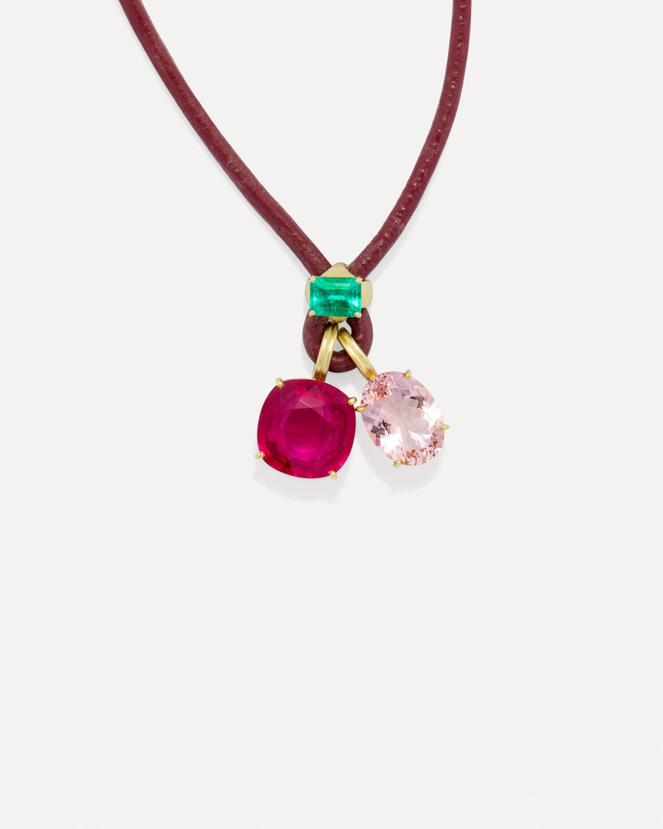 One of a Kind Fruit Leather Necklace - Irene Neuwirth