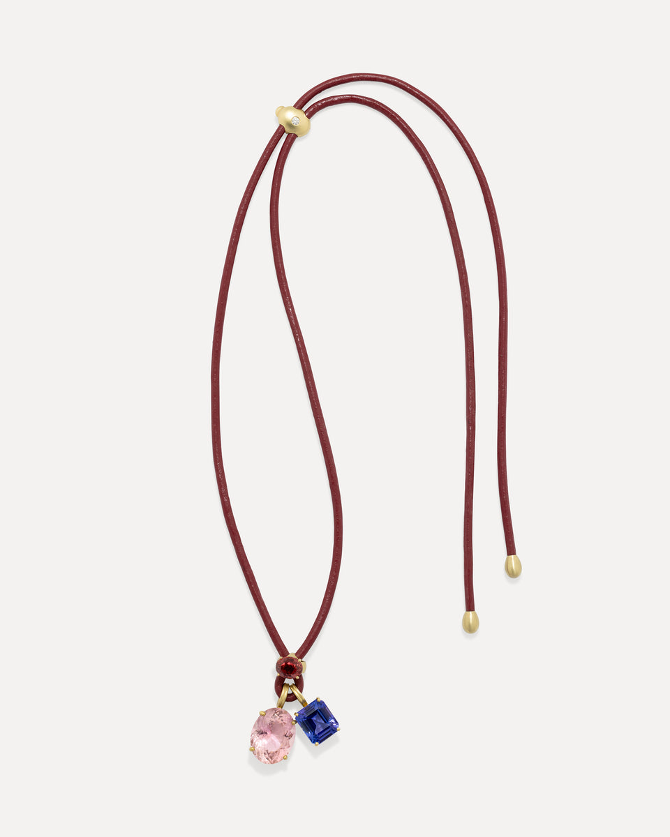 One of a Kind Fruit Leather Necklace - Irene Neuwirth