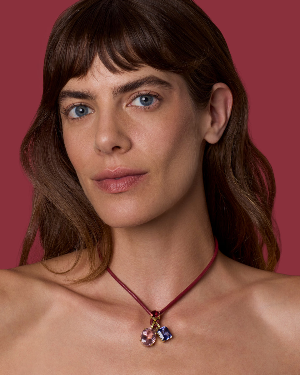 One of a Kind Fruit Leather Necklace - Irene Neuwirth