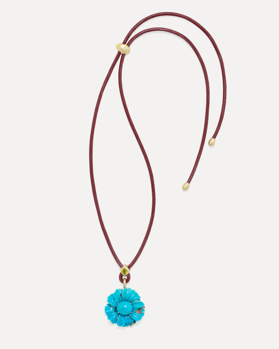 One of a Kind Fruit Leather Necklace - Irene Neuwirth