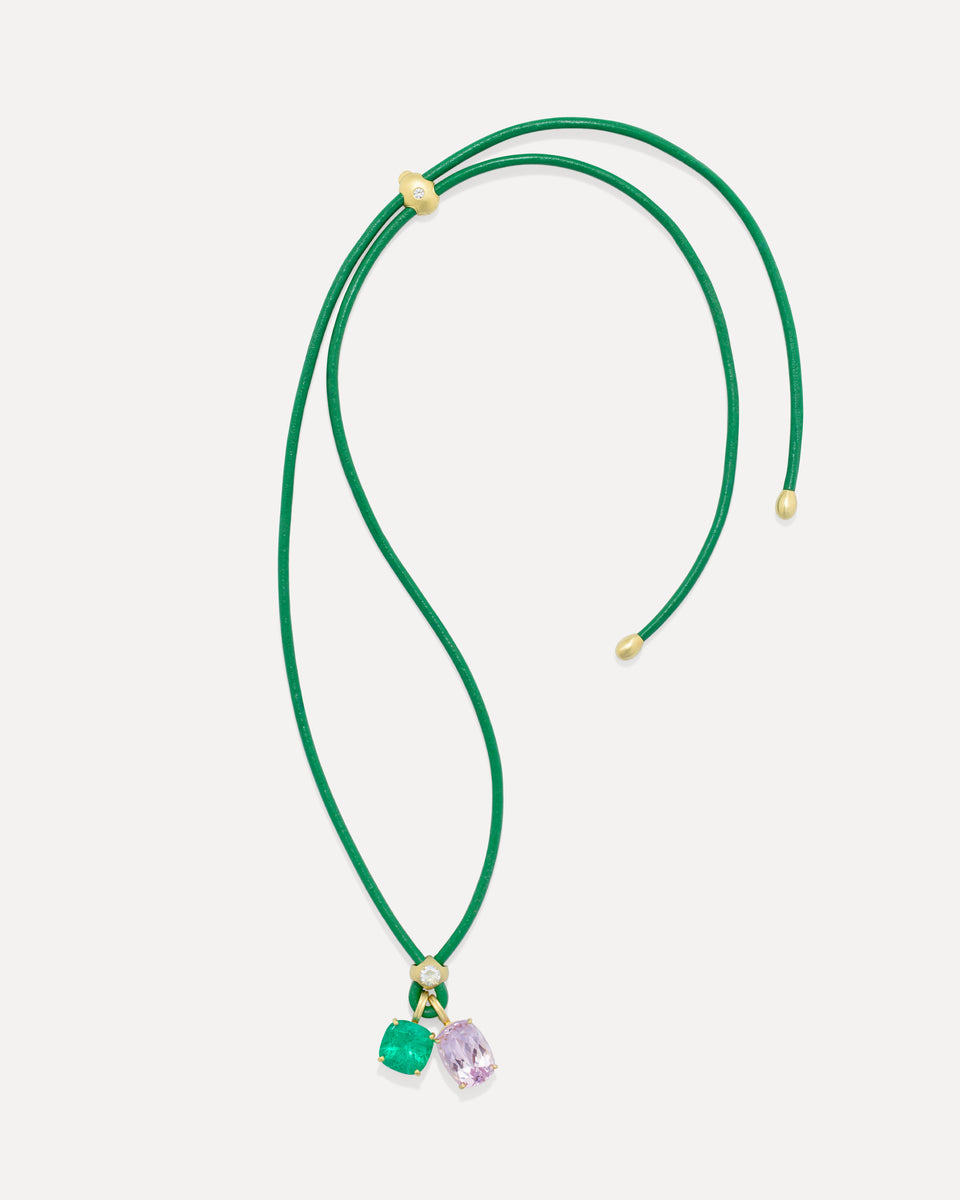 One of a Kind Fruit Leather Necklace - Irene Neuwirth