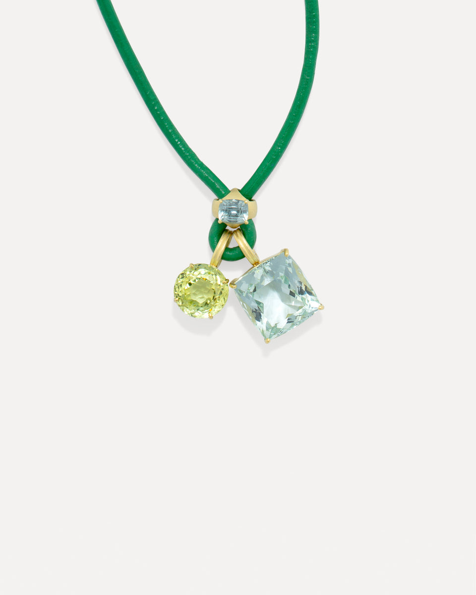 One of a Kind Fruit Leather Necklace - Irene Neuwirth