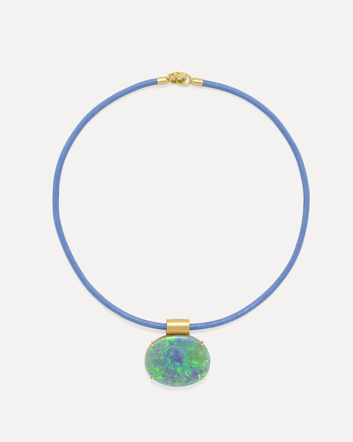 One of a Kind Fruit Leather Choker