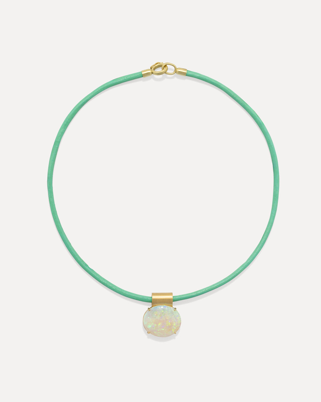 One of a Kind Fruit Leather Choker - Irene Neuwirth