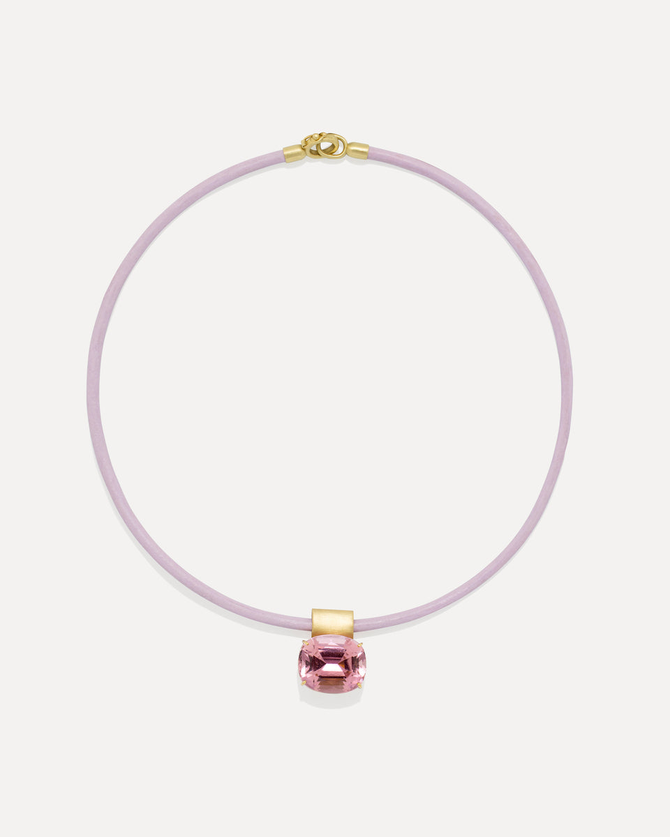 One of a Kind Fruit Leather Choker - Irene Neuwirth