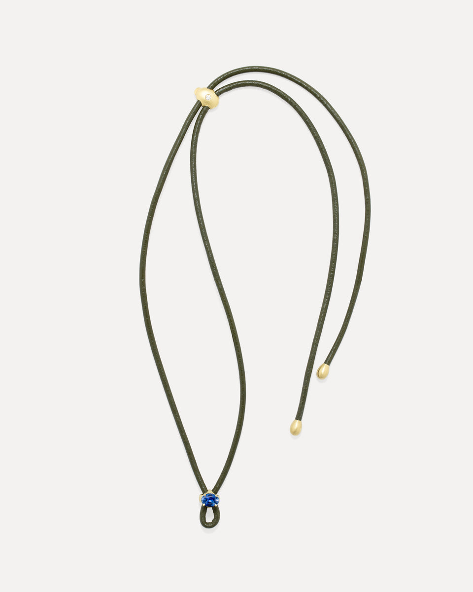 One of a Kind Fruit Leather Necklace - Irene Neuwirth