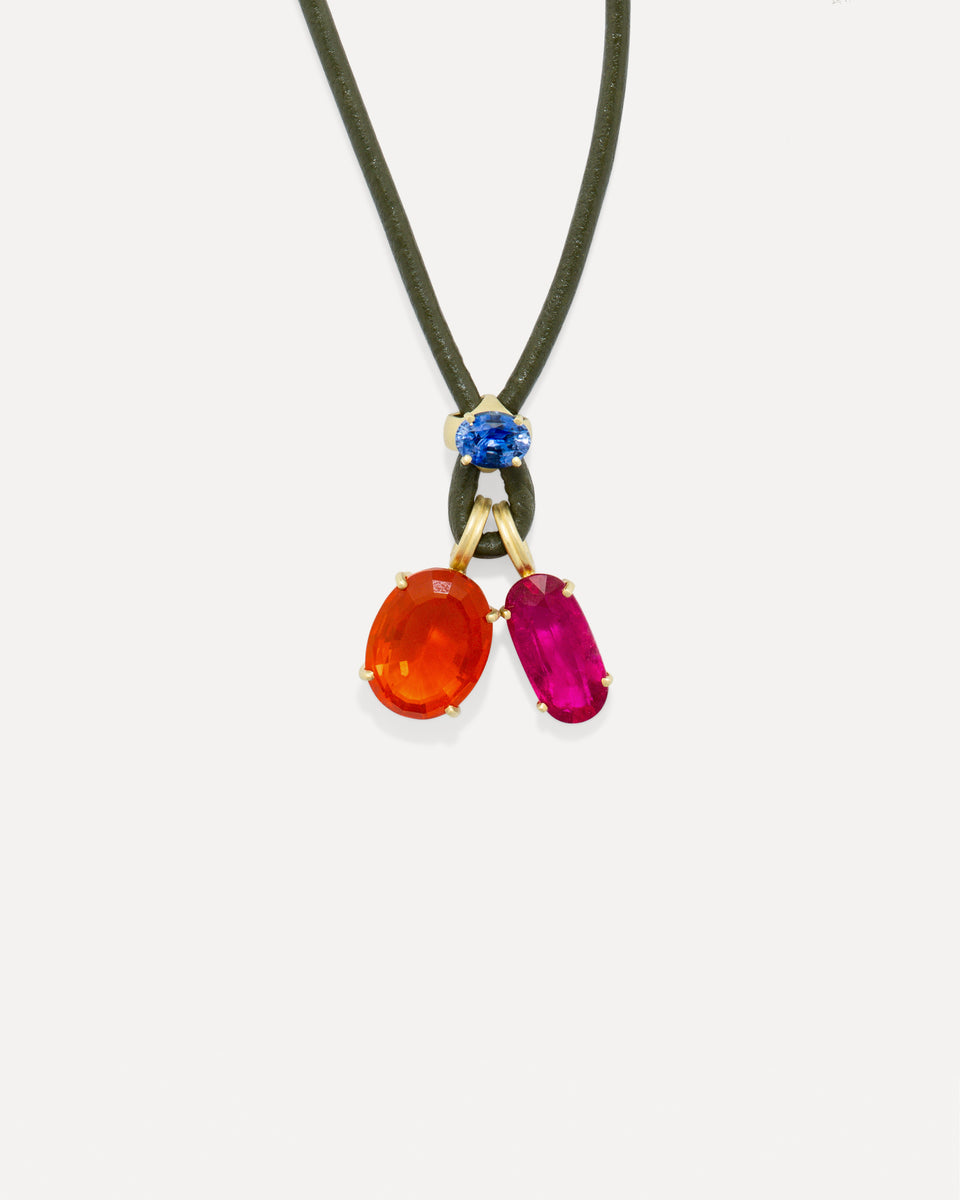 One of a Kind Fruit Leather Necklace - Irene Neuwirth