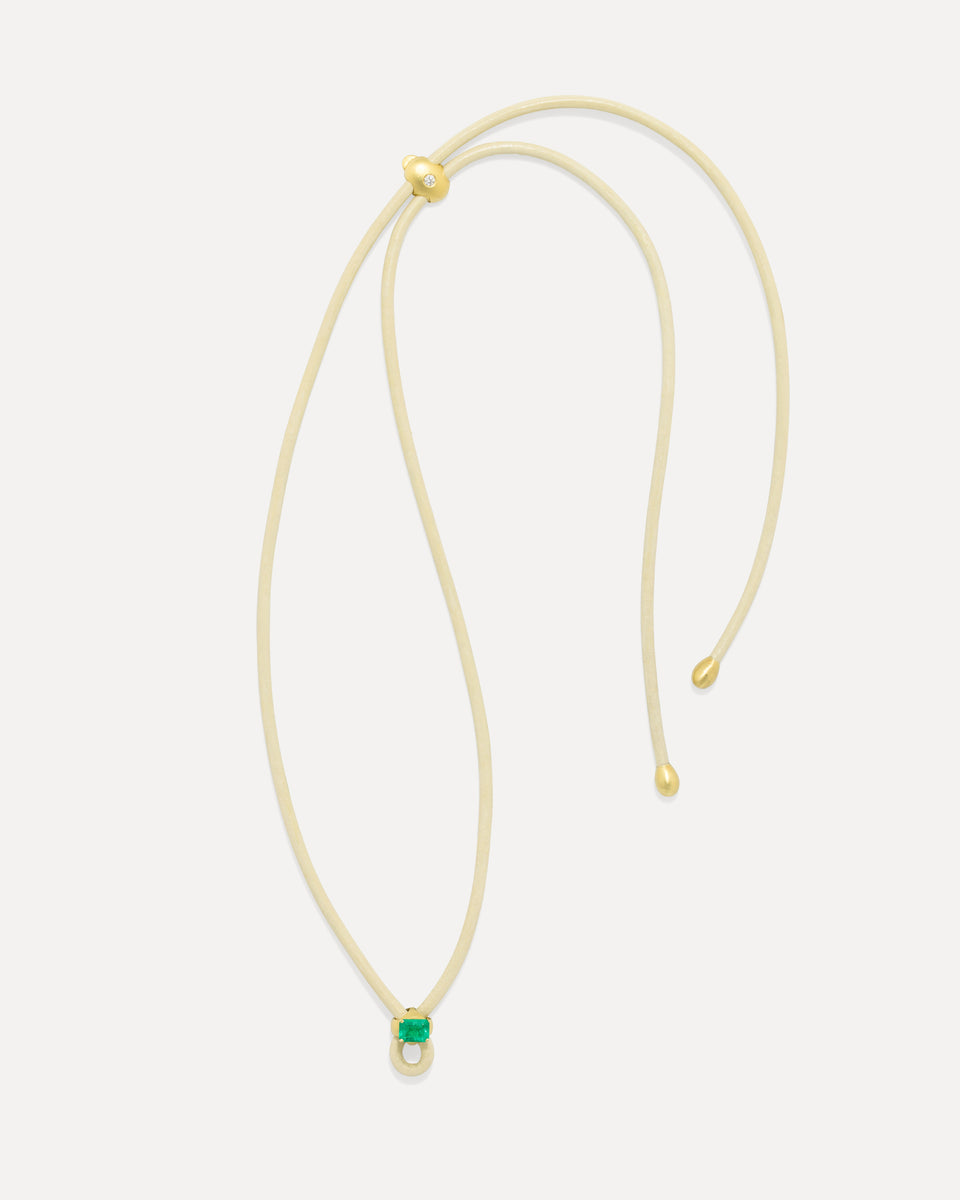 One of a Kind Fruit Leather Necklace - Irene Neuwirth