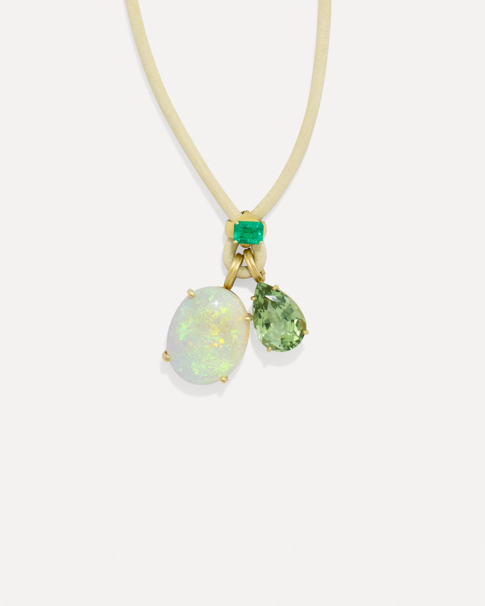 One of a Kind Fruit Leather Necklace - Irene Neuwirth