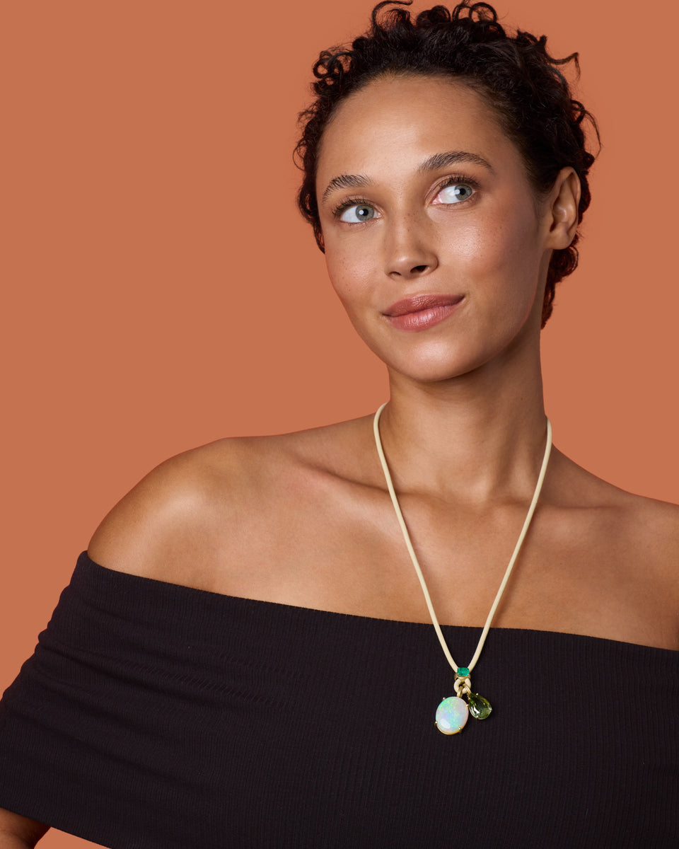 One of a Kind Fruit Leather Necklace - Irene Neuwirth