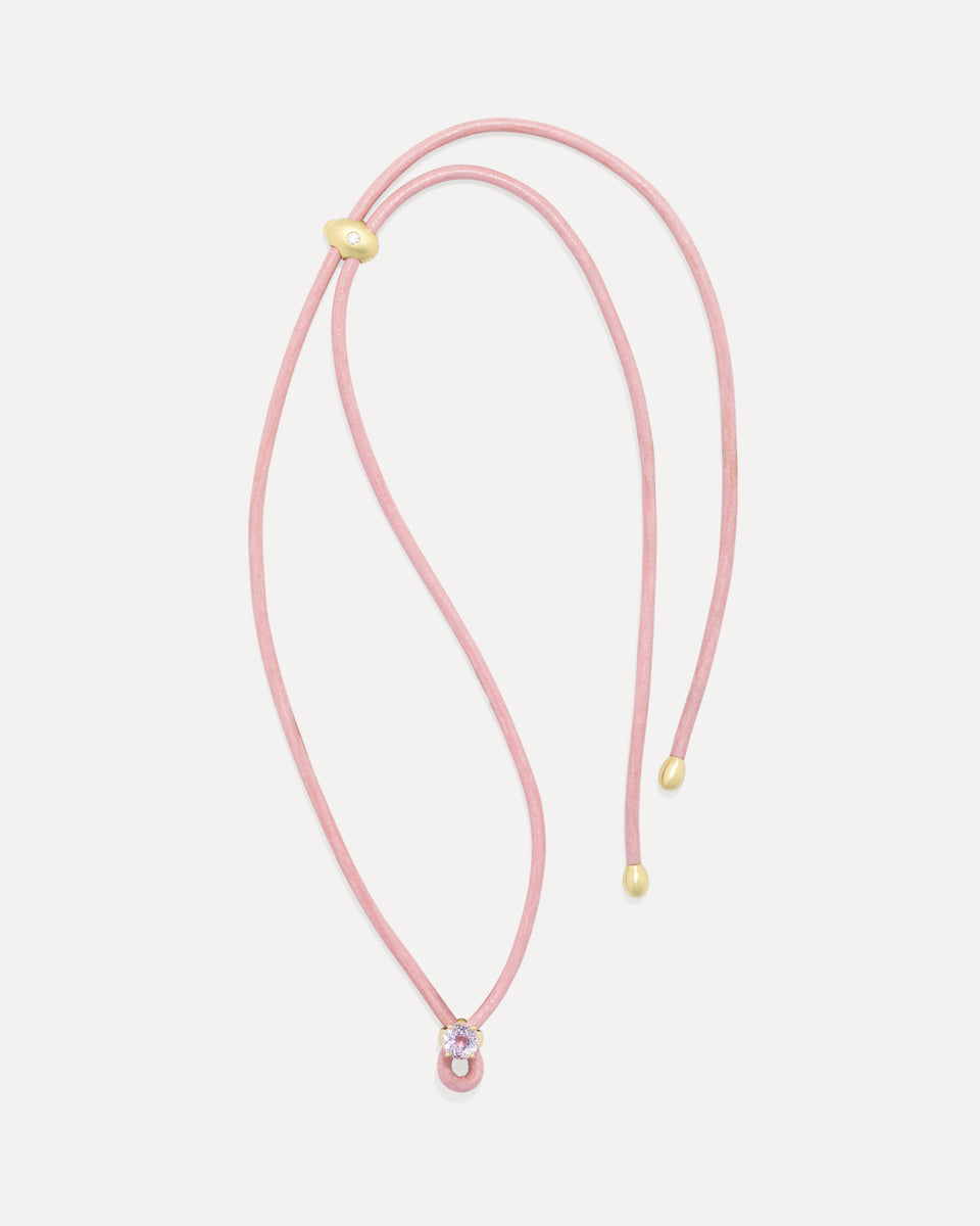 One of a Kind Fruit Leather Necklace - Irene Neuwirth