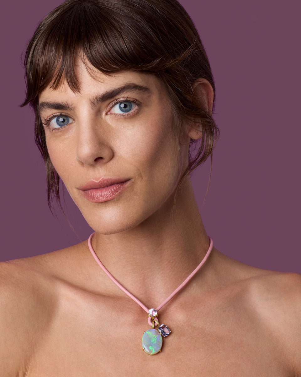 One of a Kind Fruit Leather Necklace - Irene Neuwirth