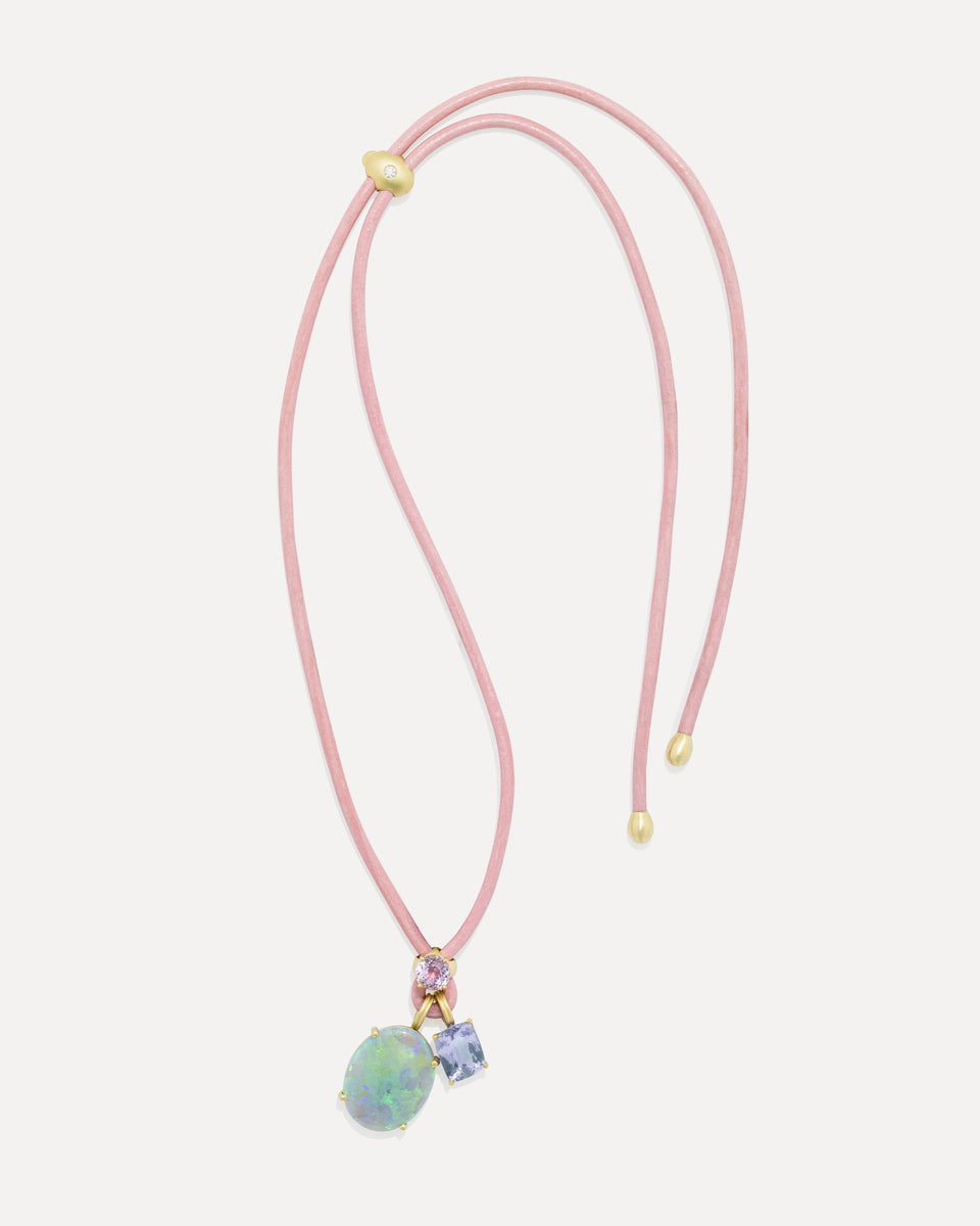 One of a Kind Fruit Leather Necklace - Irene Neuwirth