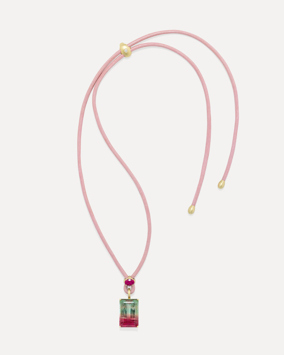One of a Kind Fruit Leather Necklace - Irene Neuwirth