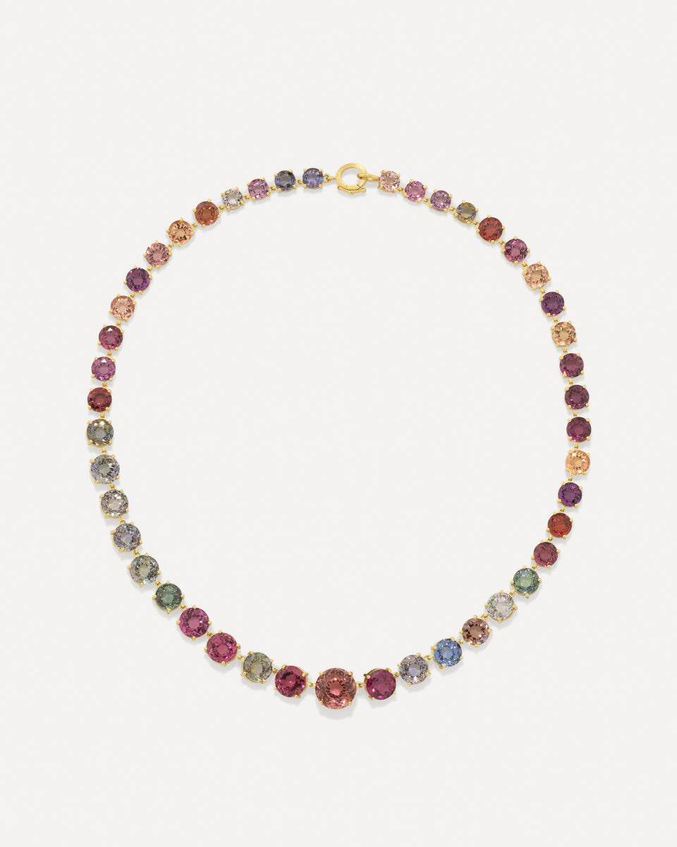 One of a Kind Gemmy Gem Link Necklace