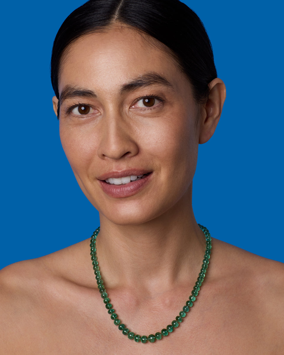 One of a Kind Smooth Beaded Candy Necklace