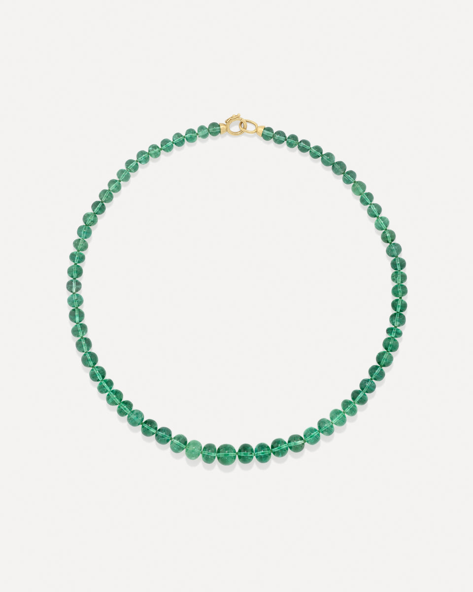 One of a Kind Smooth Beaded Candy Necklace - Irene Neuwirth