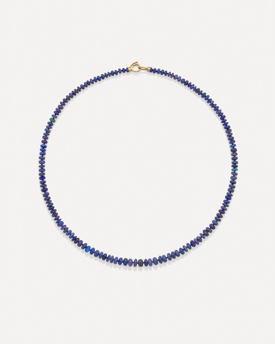 One of a Kind Smooth Beaded Candy Necklace - Irene Neuwirth