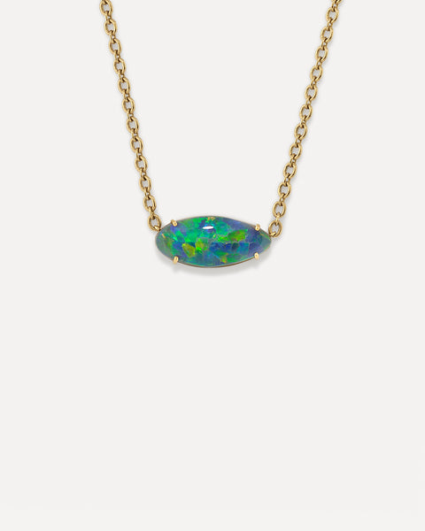 One of a Kind Oval Necklace - Irene Neuwirth