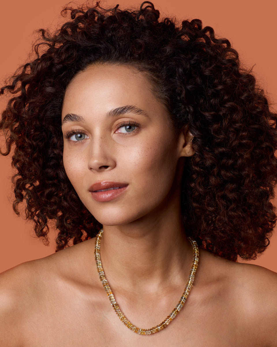 One of a Kind Smooth Beaded Candy Necklace