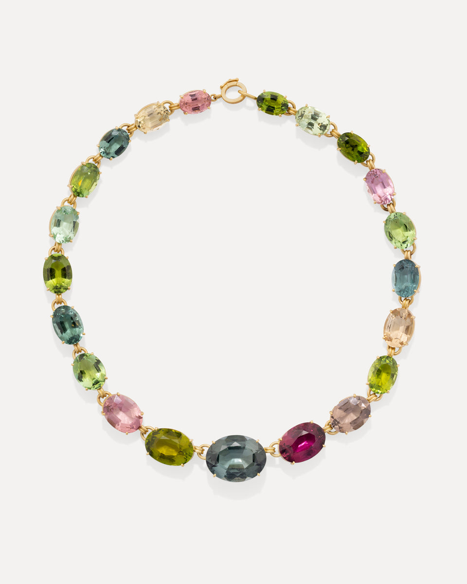 One of a Kind Heroic Double Link Necklace - Irene Neuwirth