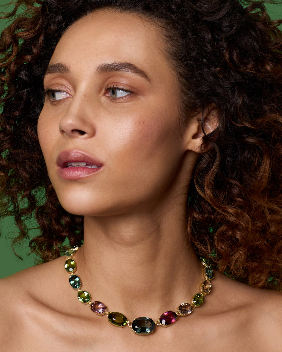 One of a Kind Heroic Double Link Necklace - Irene Neuwirth