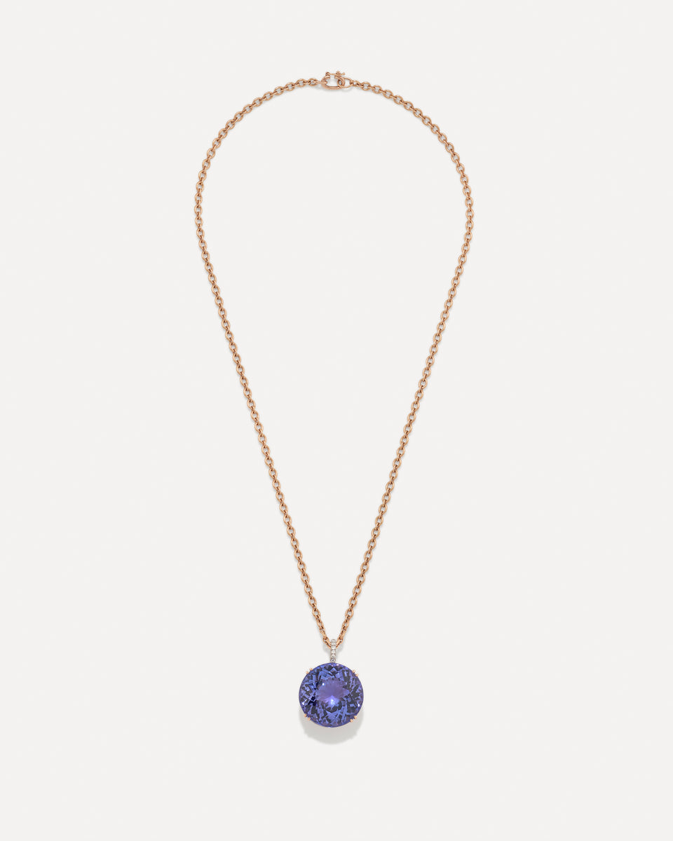 One of a Kind Pavé Gem Drop Pendant Necklace - Irene Neuwirth