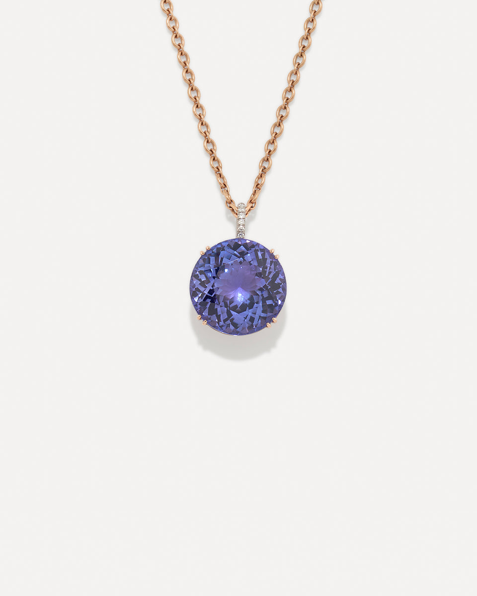 One of a Kind Pavé Gem Drop Pendant Necklace - Irene Neuwirth