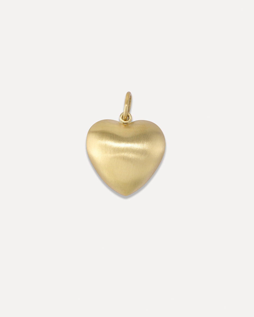 Puffed Gold Love Charm - Irene Neuwirth