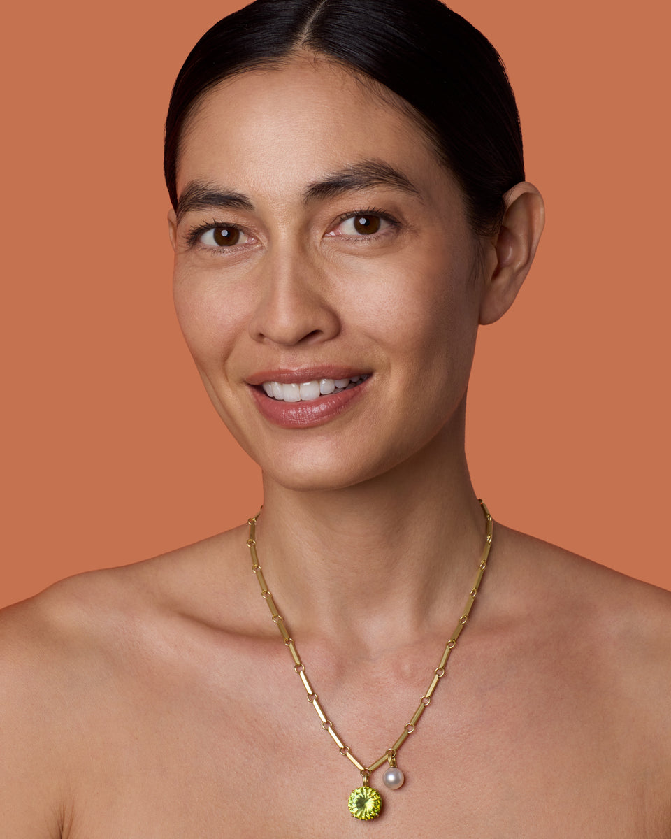 One of a Kind Gem Drop Round Detachable Bale Charm - Irene Neuwirth