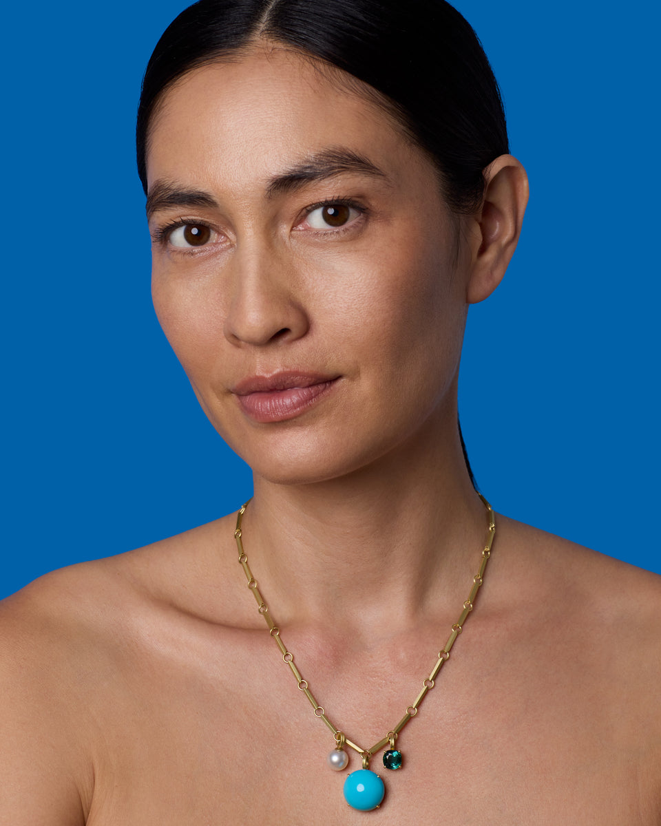 One of a Kind Round Detachable Bale Charm - Irene Neuwirth