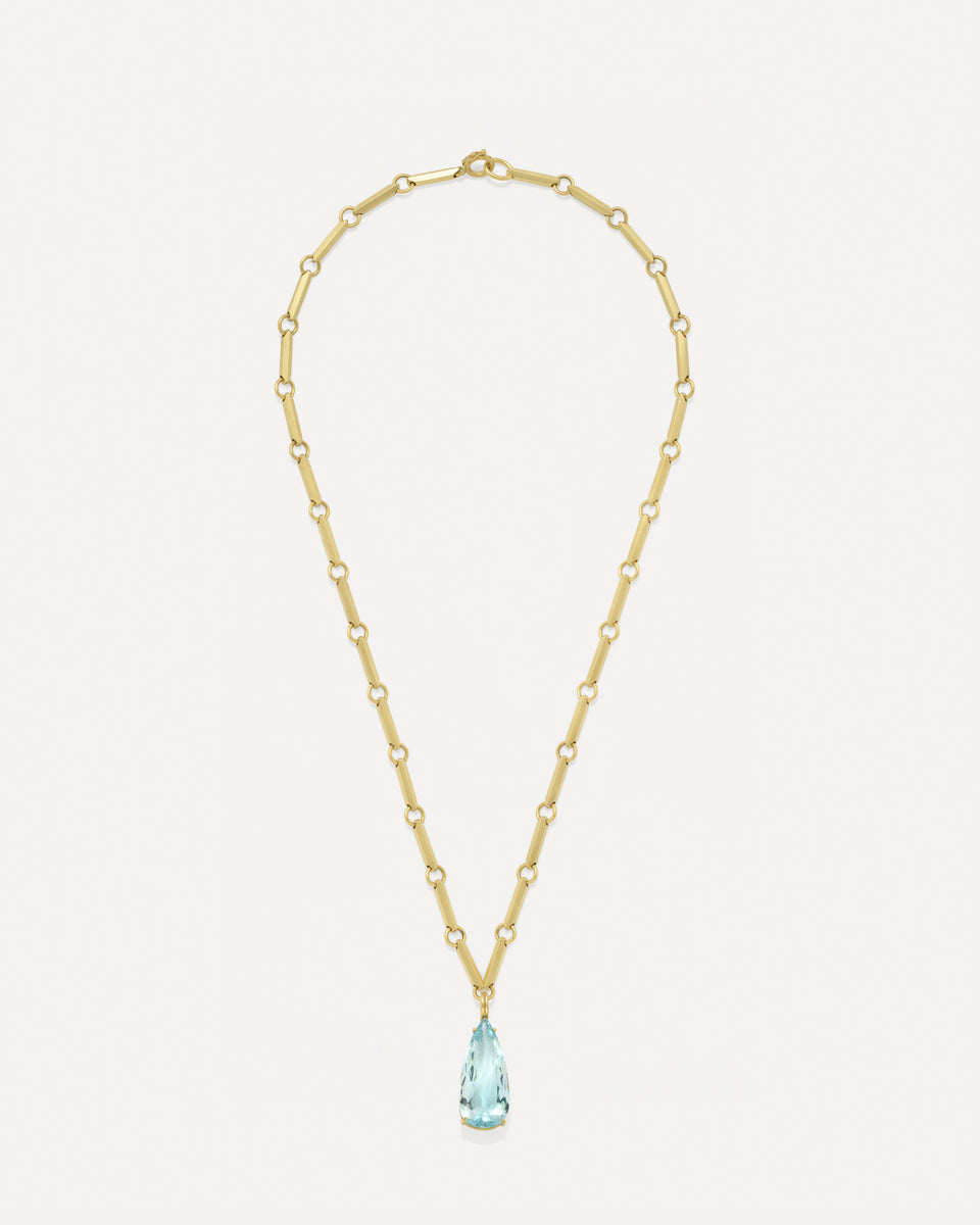 One of a Kind Gem Drop Pear Detachable Bale Charm - Irene Neuwirth