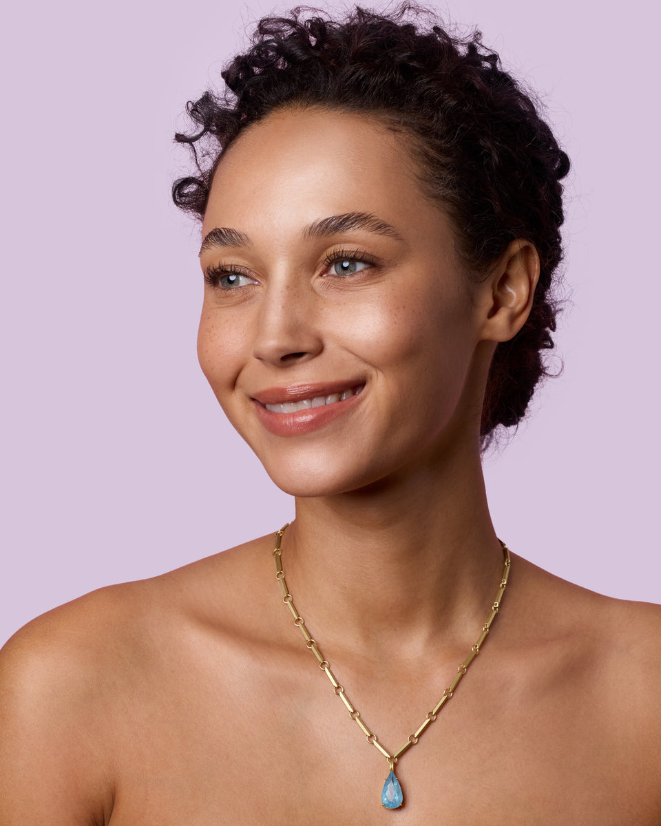 One of a Kind Gemmy Gem Pear Lucky Charm